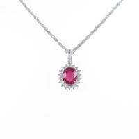 PT ルビーネックレス