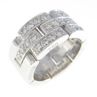 カルティエ マイヨンパンテール ハーフダイヤ リング