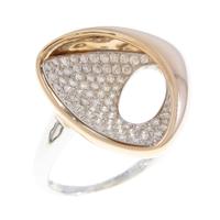 750PG／750WG パヴェ ダイヤモンドリング