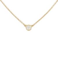 ティファニー バイザヤード ネックレス 0．19ct・E・IF・3EXT