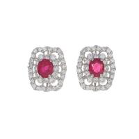 PT ルビーピアス