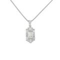 プラチナダイヤモンドネックレス 0．508ct・L・VS1・ファンシーカット