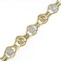 750YG／750WG ダイヤモンドブレスレット