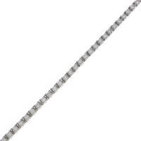 K18WG ダイヤモンドブレスレット