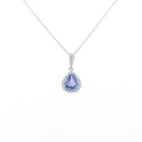 PT サファイヤネックレス