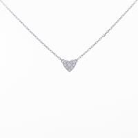 アーカー ハートパヴェ ネックレス