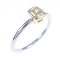 ティファニー ビゼット リング イエローダイヤモンド 0．37ct・FIY・VVS1・クッションカット