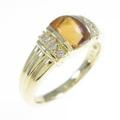 K18YG シトリンリング