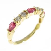 K18YG ルビーリング