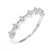 K18WG ダイヤモンドリング