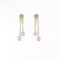 K18YG タンスイパールイヤリング