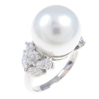 PT シロチョウパールリング