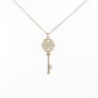 4゜C キー ダイヤモンドネックレス