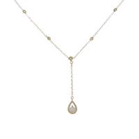 K18YG ダイヤモンドネックレス