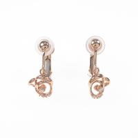 ヴァンドーム ローズ ダイヤモンドイヤリング