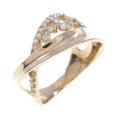 K18PG ダイヤモンドリング