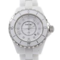 シャネル H1628 J12 33mmセラミック・12P クォーツ