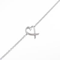 ティファニー ラビングハート ブレスレット