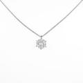 【リメイク】プラチナダイヤモンドネックレス 1．143ct・H・I1・GOOD