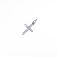 PT クロス ダイヤモンドペンダント