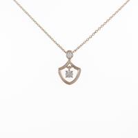 K18PG ダイヤモンドネックレス