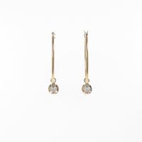 K18PG ダイヤモンドピアス