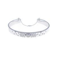 K18WG ダイヤモンドバングル