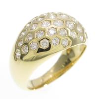 750YG ダイヤモンドリング