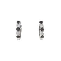 K18WG ダイヤモンドピアス