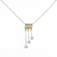 K18YG ダイヤモンドネックレス