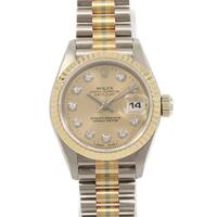 ロレックス 69179G BIC デイトジャスト WGxPGxYG 自動巻