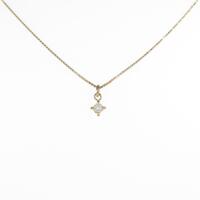 アガット ダイヤモンドネックレス