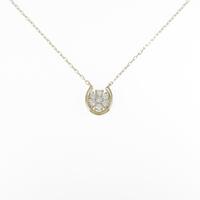 【リメイク】K18YG フラワー ダイヤモンドネックレス