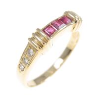 K18YG ルビーリング