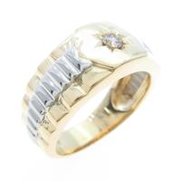 K18YG／K18WG ダイヤモンドリング