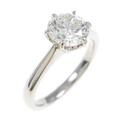 【リメイク】プラチナダイヤモンドリング 1．024ct・I・SI2・VG