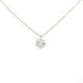 【リメイク】K18YG ダイヤモンドネックレス 1．060ct・L・SI2・GOOD