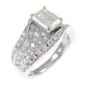 プラチナダイヤモンドリング 1．064ct・VLY・SI1・エメラルドカット