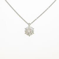 【リメイク】プラチナダイヤモンドネックレス 1．025ct・H・I1・GOOD