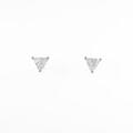 【リメイク】プラチナダイヤモンドピアス 0．283ct・0．286ct・F・VS2?SI1・トリリアントカット