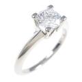 ハリーウィンストン HWリング 0．58ct・E・VVS1