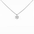 【リメイク】プラチナダイヤモンドネックレス 0．416ct・F・VS2・GOOD