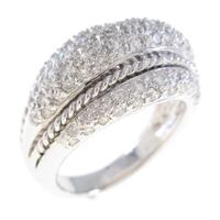 750WG ダイヤモンドリング