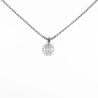 プラチナダイヤモンドネックレス 1．019ct・F・VS2・GOOD