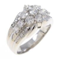 PT フラワー ダイヤモンドリング