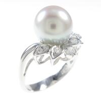 750WG アコヤパールリング