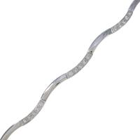 K14WG ダイヤモンドブレスレット