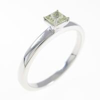 K18WG ダイヤモンドリング