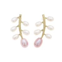 K18YG タンスイパールピアス