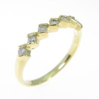 K18YG ダイヤモンドリング